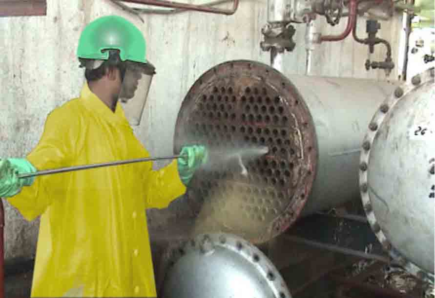 Heat Exchnager Tube Cleaning with Water Jetting Systems